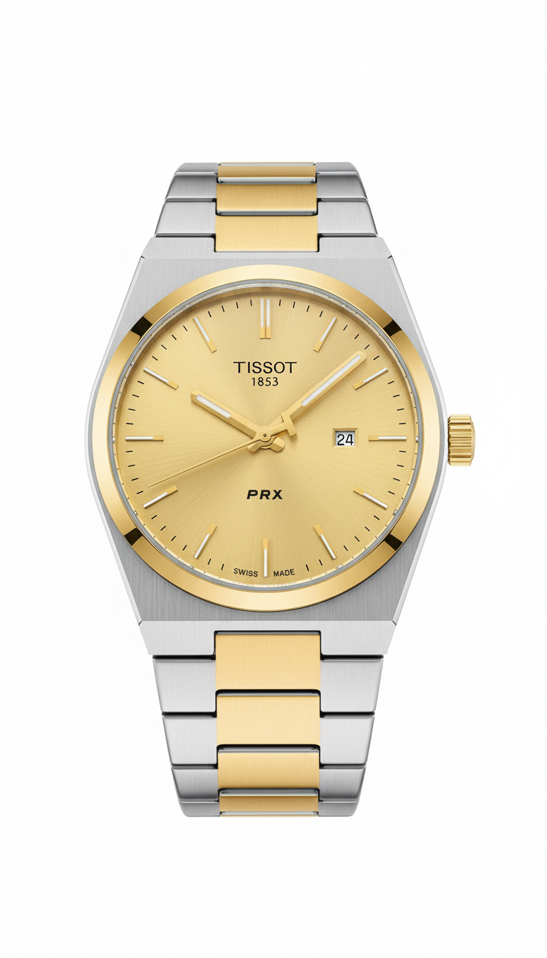 TT PRX Gold Dial