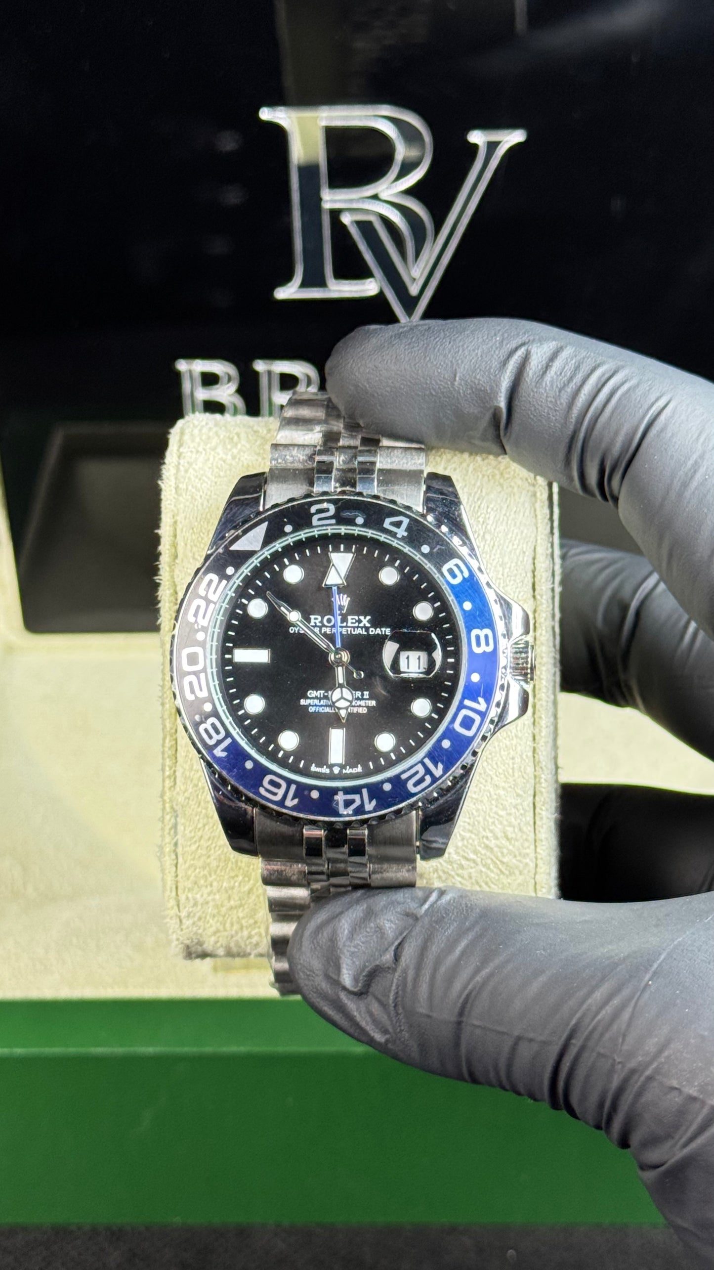 RLX Submariner Blue Flame