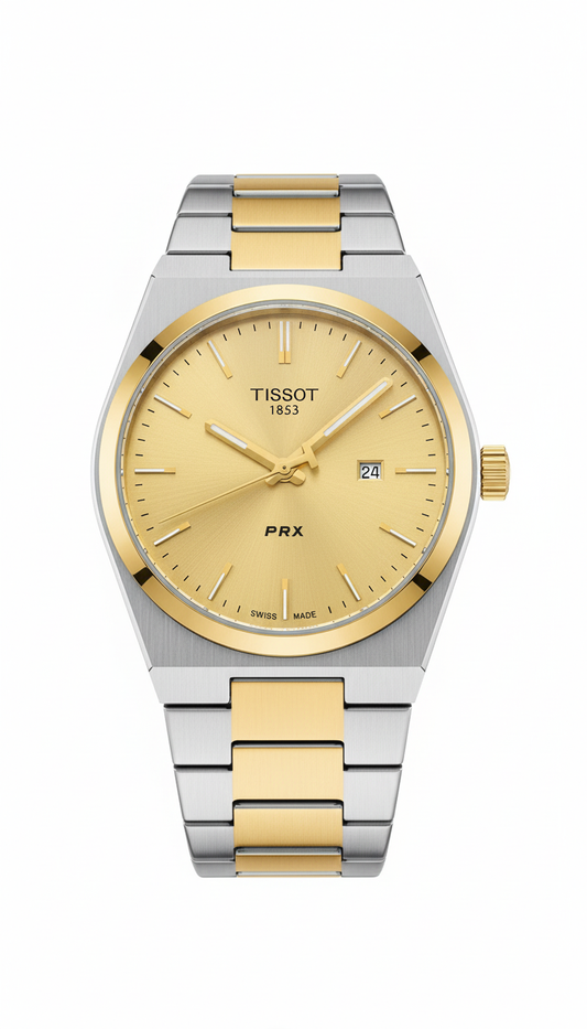 TT PRX Gold Dial