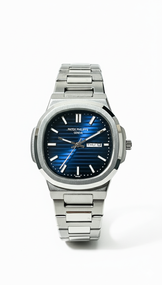 PP Silver Blue Dial