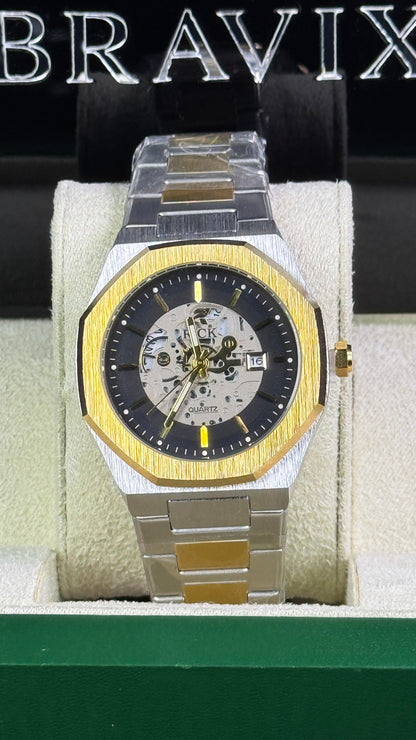 AP Gold Black Dial