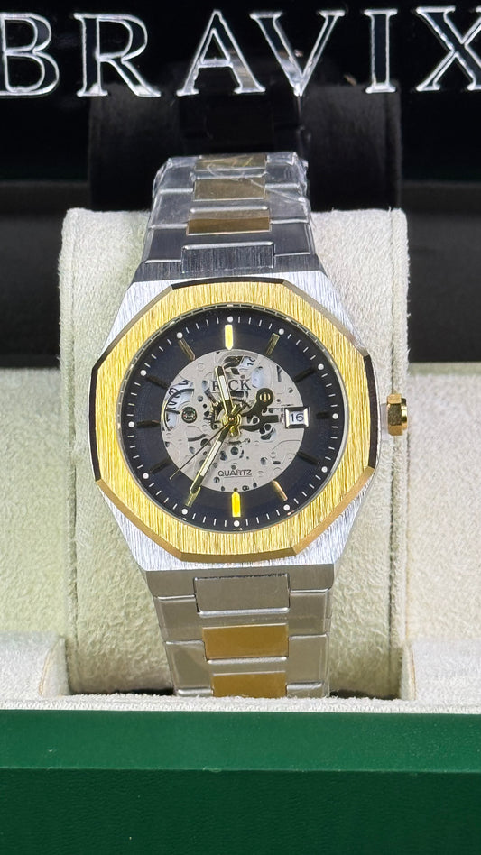 AP Gold Black Dial