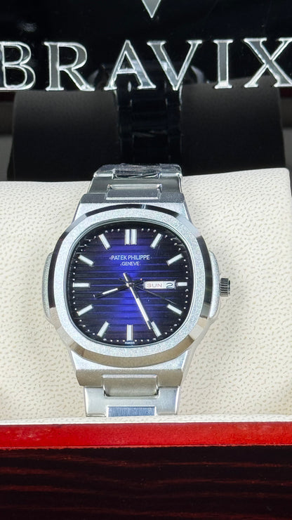 PP Silver Blue Dial
