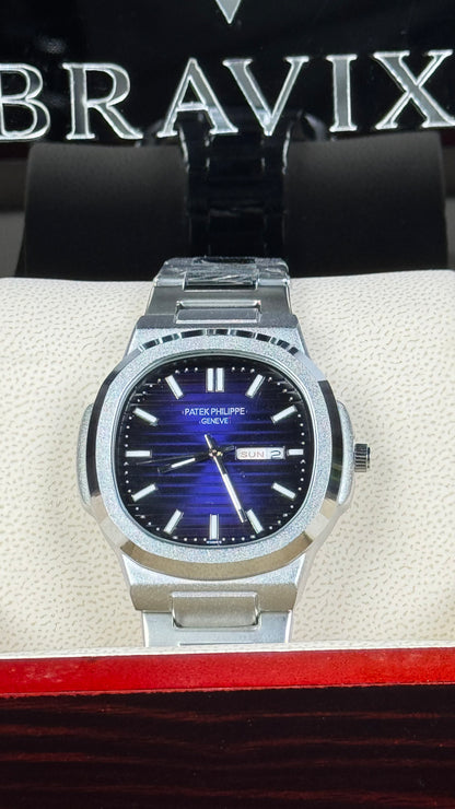PP Silver Blue Dial