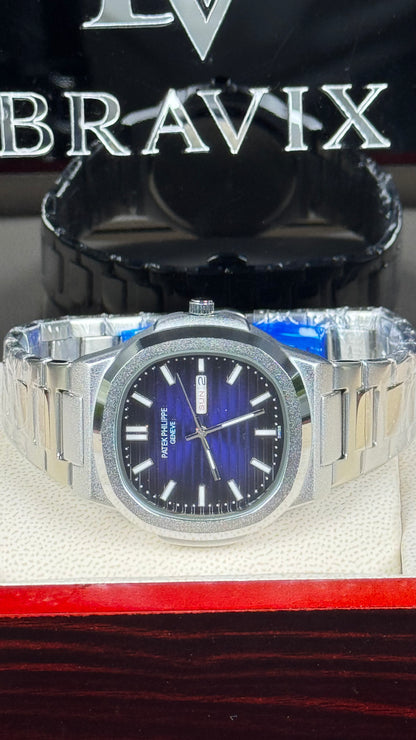 PP Silver Blue Dial