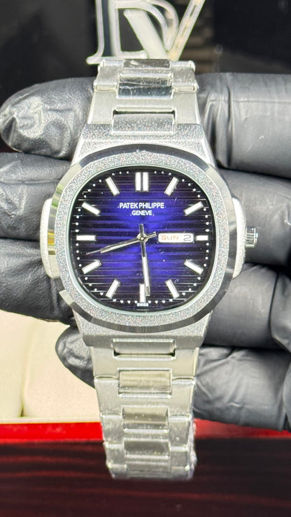 PP Silver Blue Dial